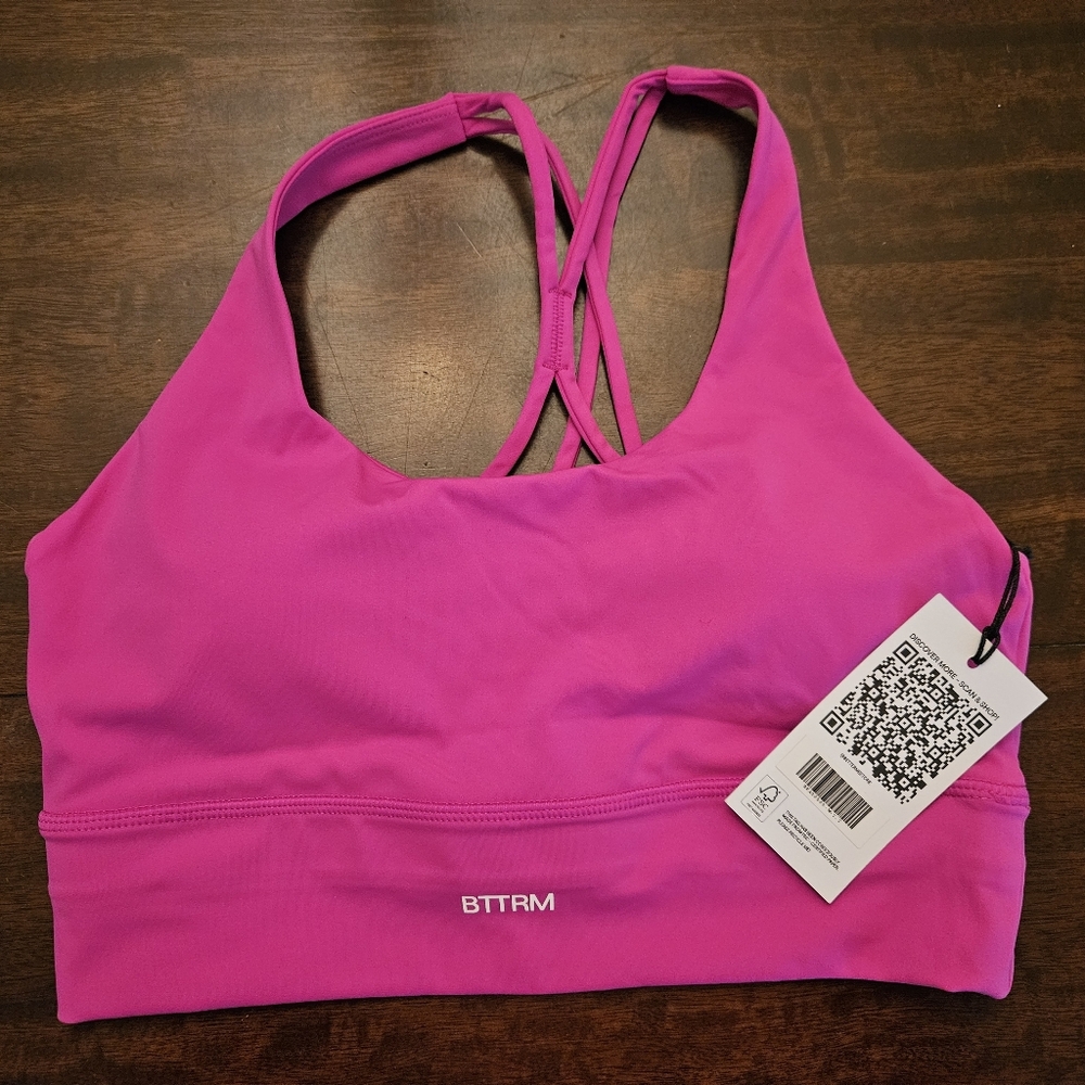 Women's HOT Pink Sports Bra